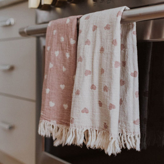 Hand Towel - Have a Heart set of 2