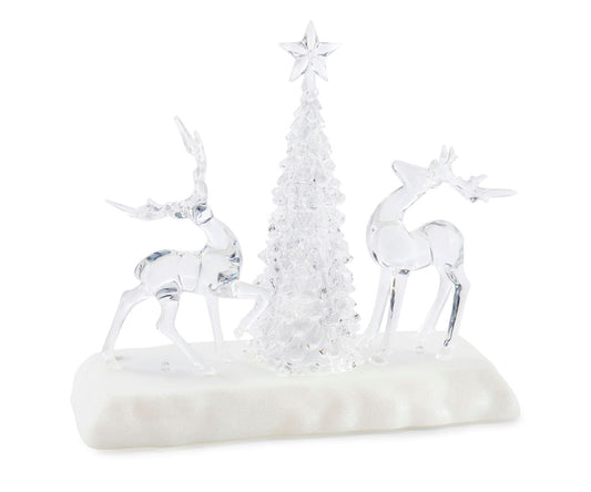 LED Musical Reindeer & Tree Decor