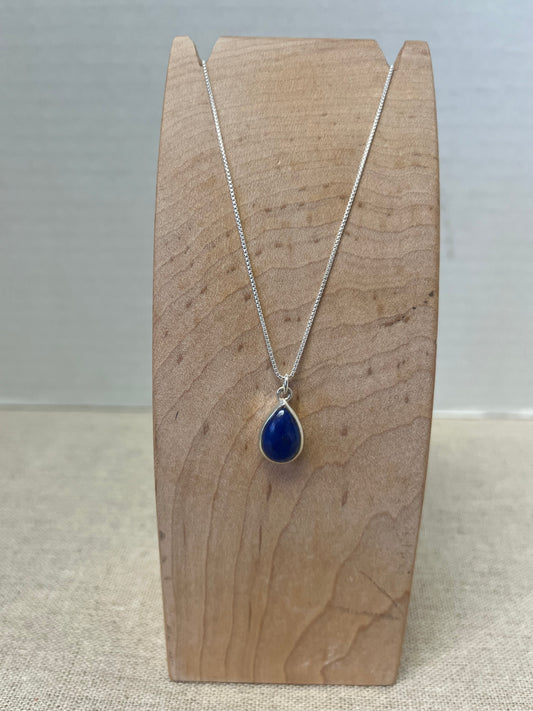 Lapis Lazuli Teardrop Necklace
