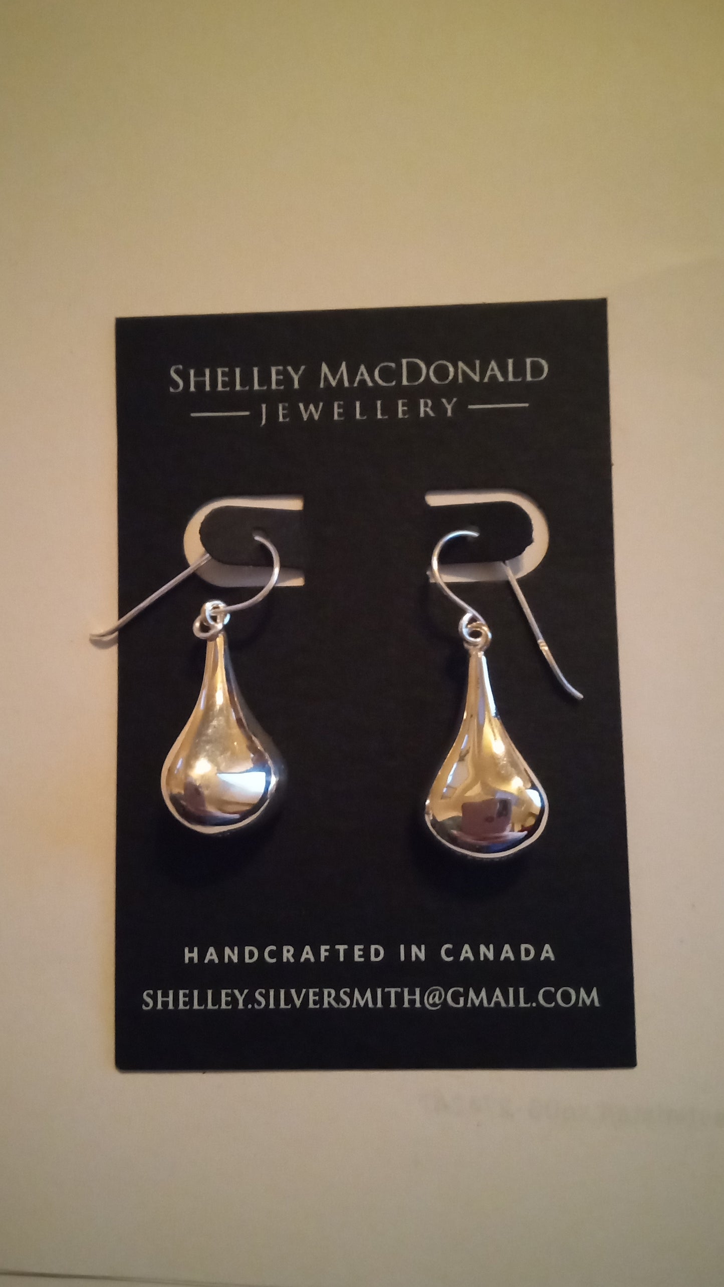 Hollow Teardrop Dangle Earrings Extra Large