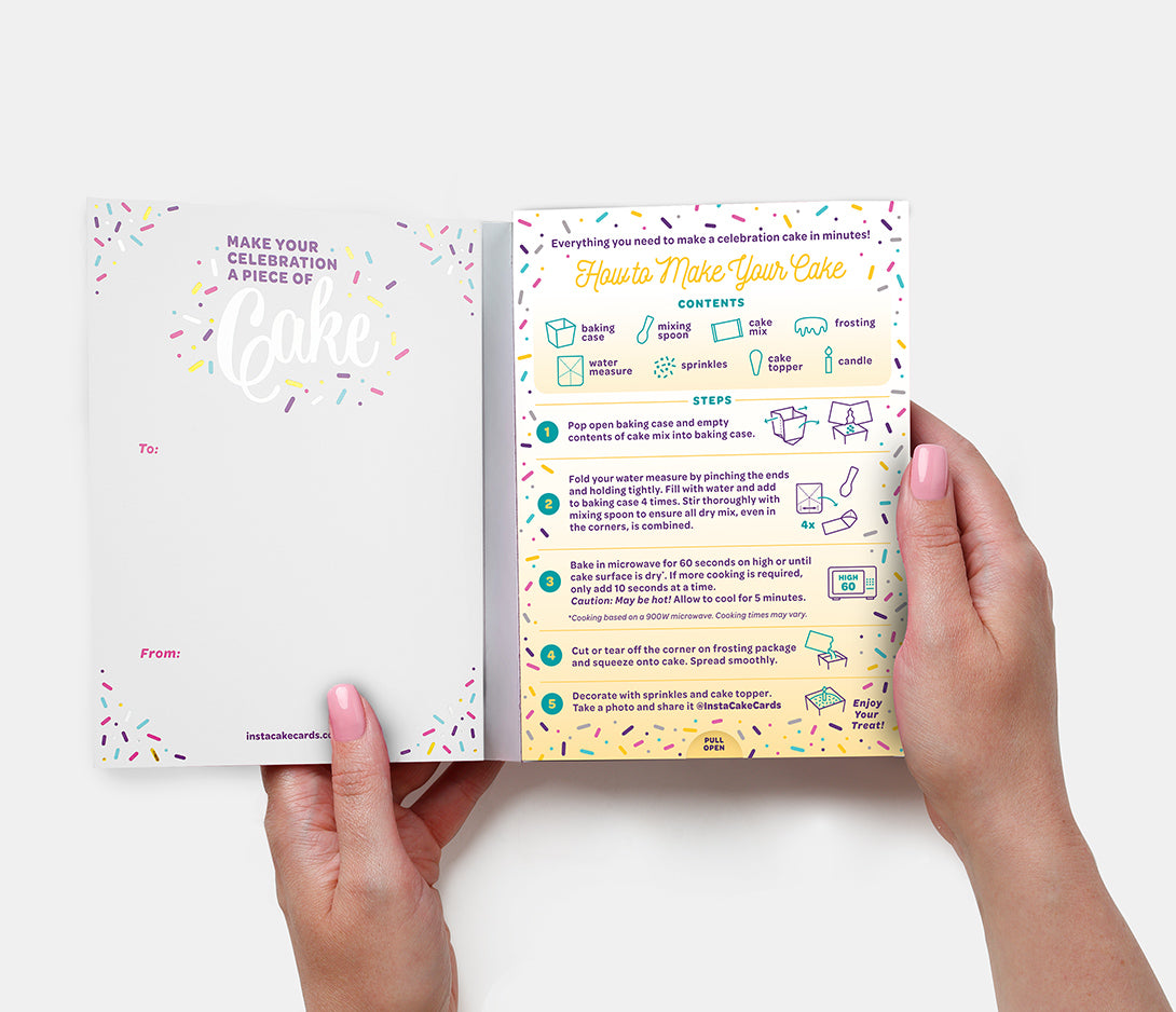 Let's Celebrate Card & Cake