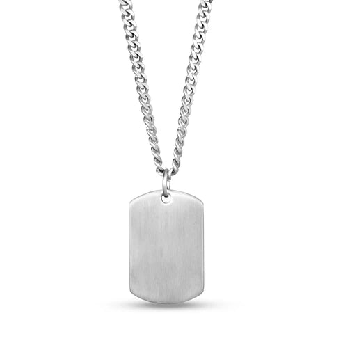 Matte Dog Tag