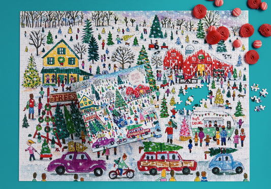 Michael Storring Tree Farm Foil Puzzle