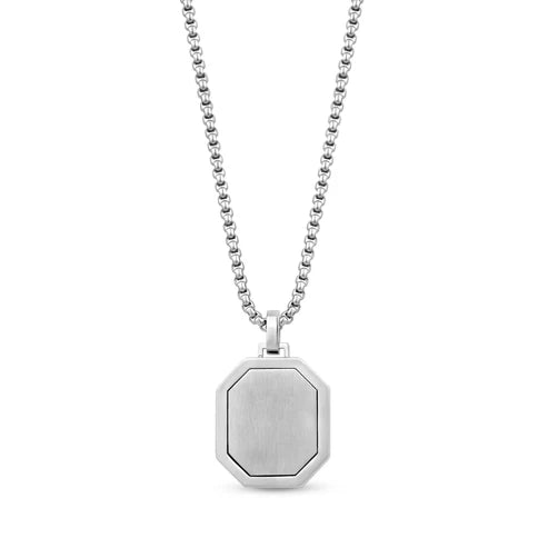 Modern North Star Pendant Back