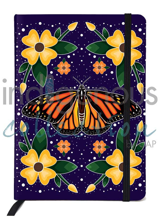 Monarch Butterfly Lined Journal