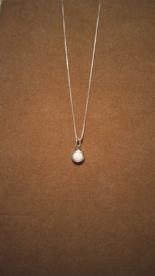 Small Opal Necklace