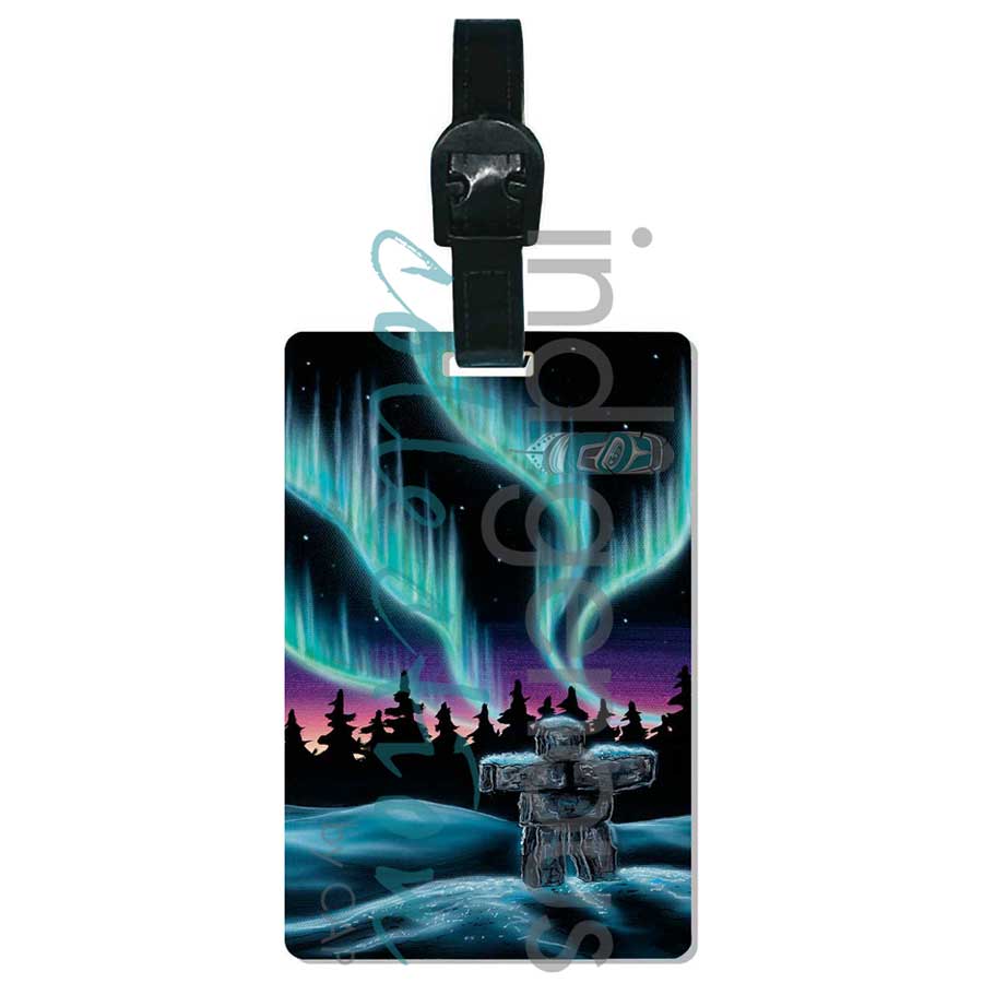 Sky Dance - Inukshuk Luggage Tag
