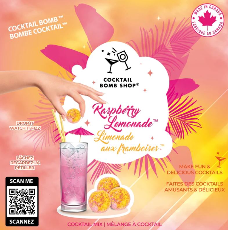 Paquet de 4 bombes à cocktail Margarita