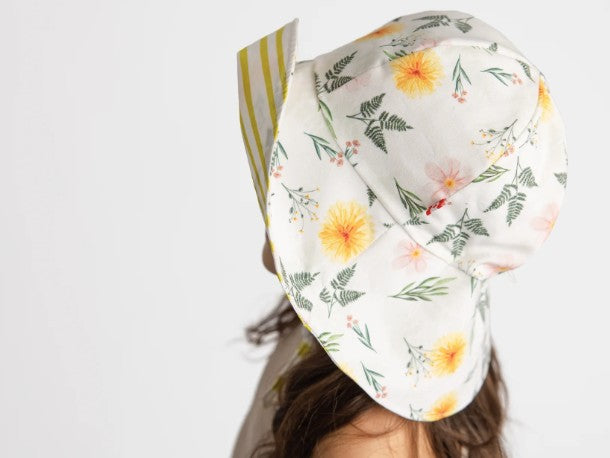 Baby Summer Hat Medium  Flowers & Ferns