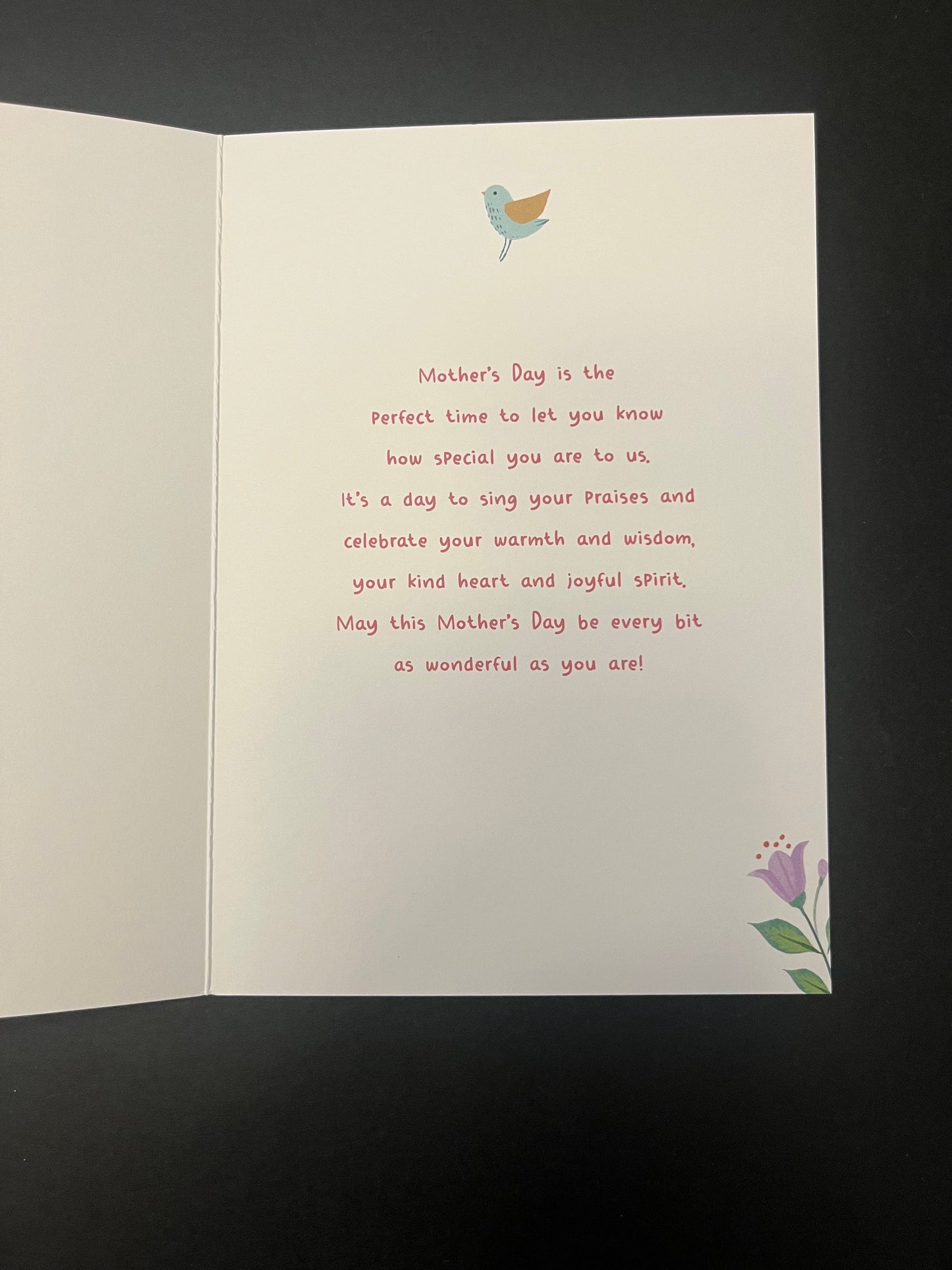 Singing Your Praises - Mother's Day Card