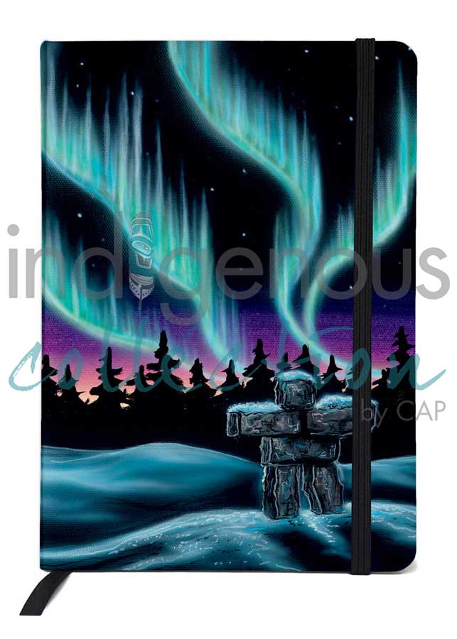 Sky Dance Inuksuk Lined Journal