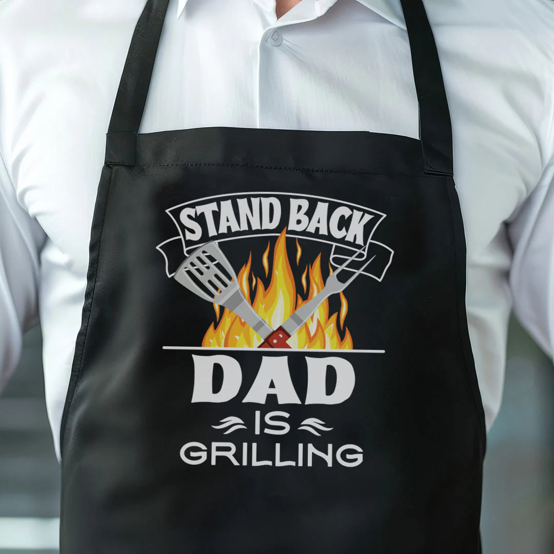 Apron - Dad Is Grilling