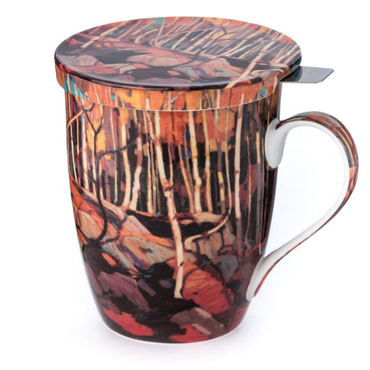 Thomson Birch Grove Tea Mug with lid