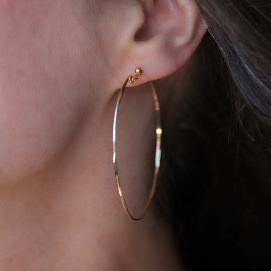 Valour Hoops Gold Medium