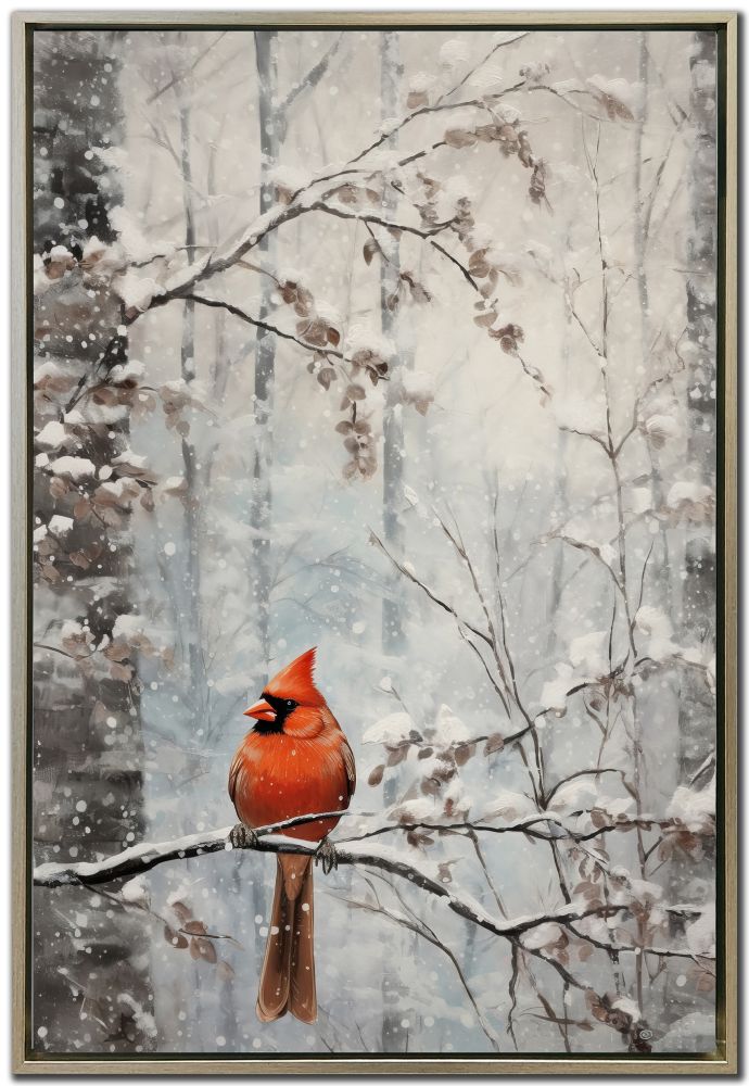 Winter Cardinal Artwork