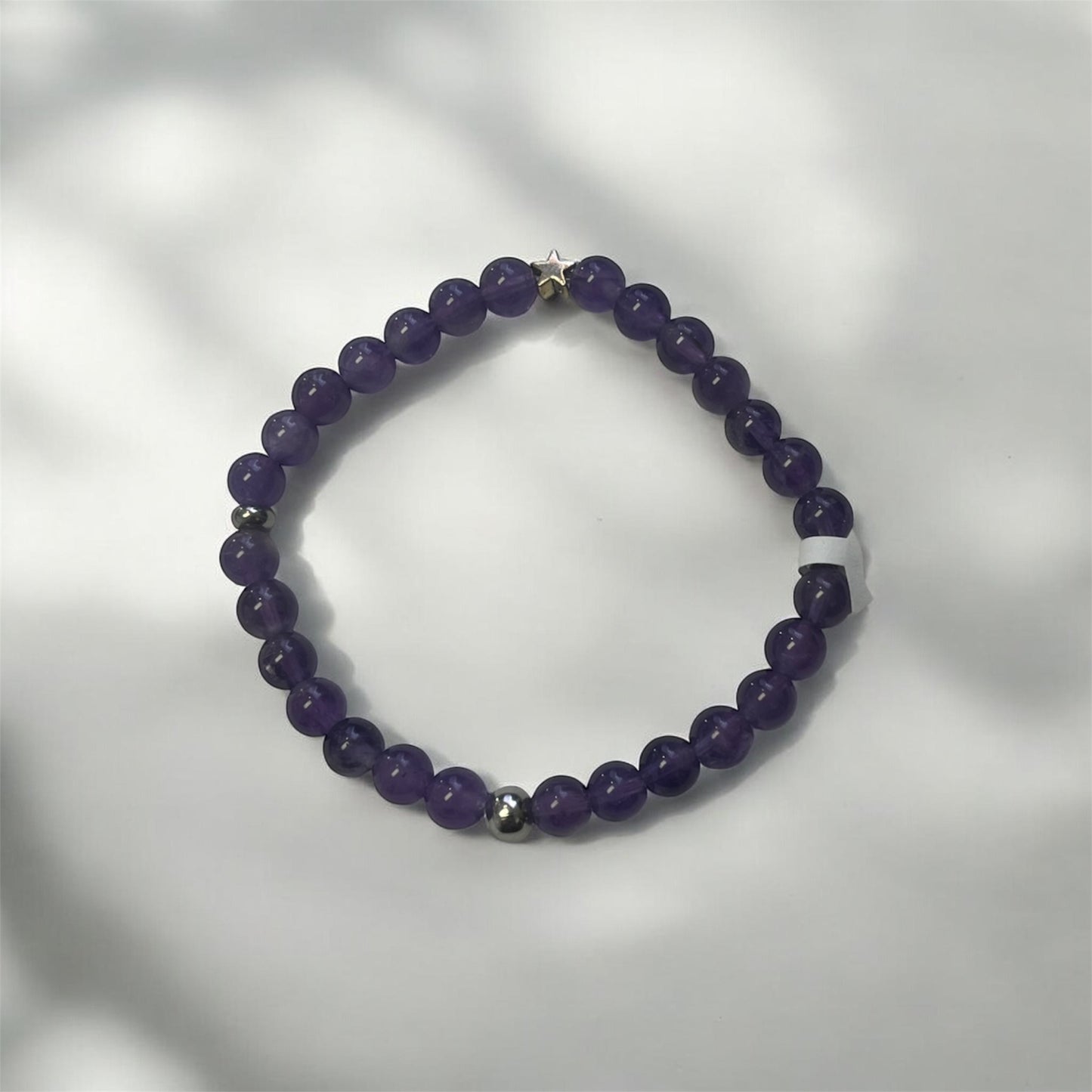 Beaded Bracelet 6mm  - Made in Canada