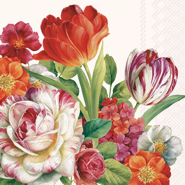 Serviettes de table printemps/été