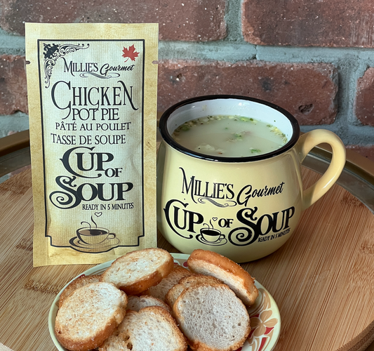 Chicken Pot Pie Cup of Soup