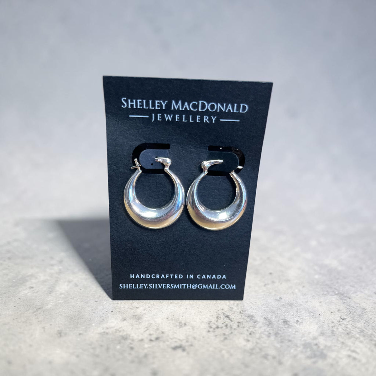 Half Moon Hollow Hoops