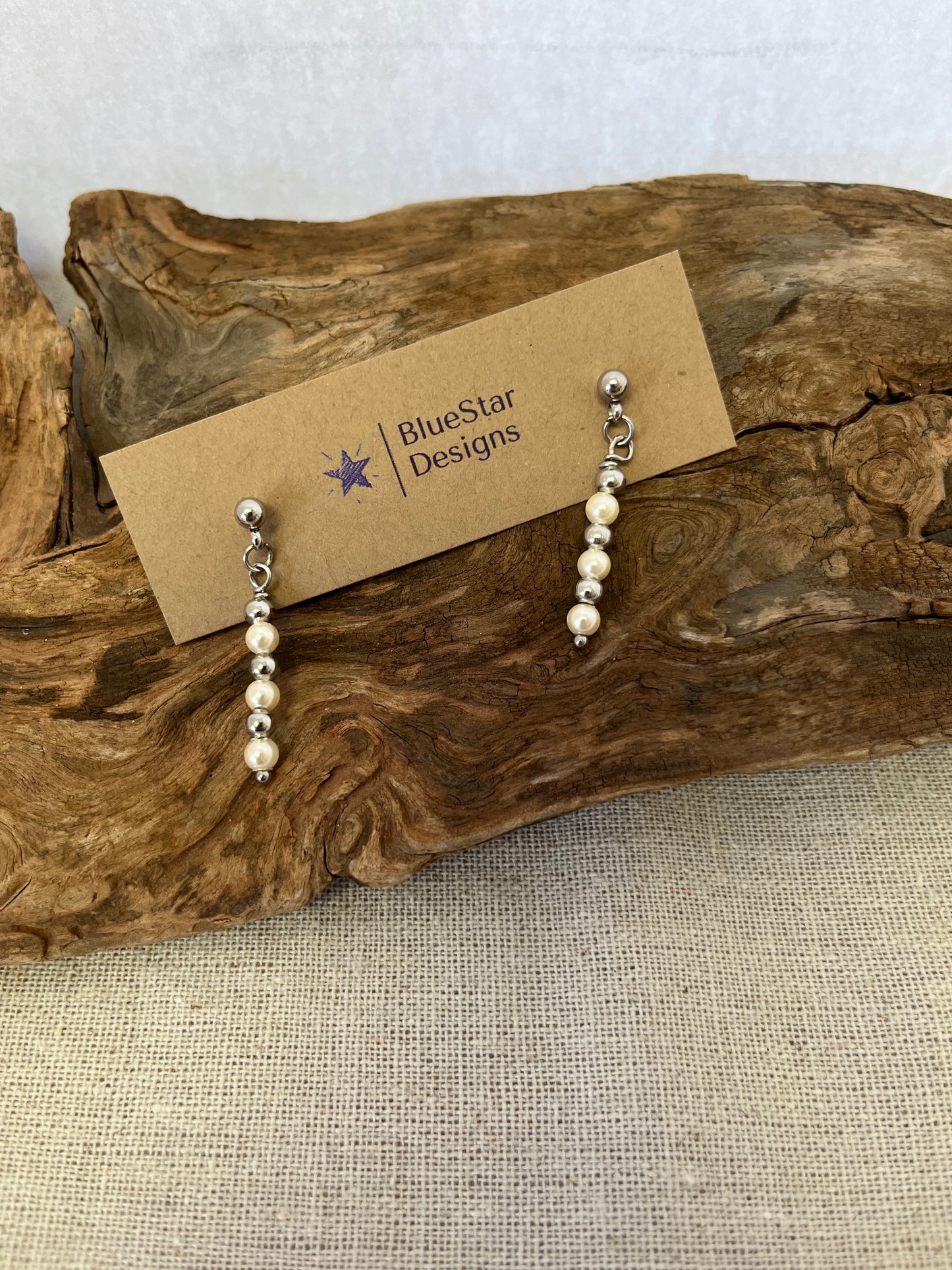 Pearl Dangle Earrings