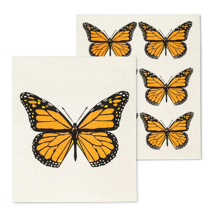 Monarch Butterfly Dish Cloths