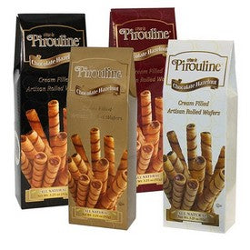 Gaufrettes Pirouline Chocolat Noisette (Assorties)
