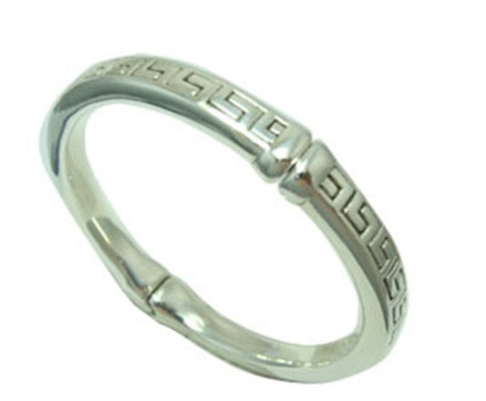 Greek Key Bangle