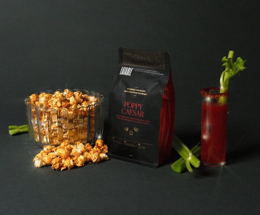 Eatable Poppy Caesar Popcorn
