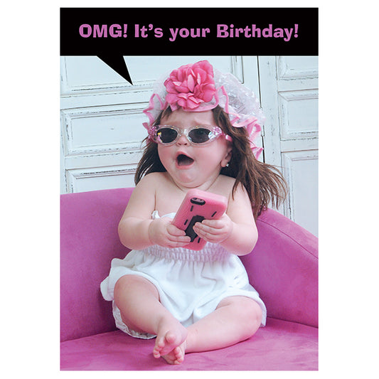 Adorable selfie - Carte d'anniversaire