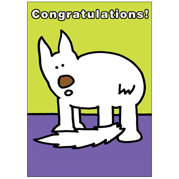 Tail Off - Congratulations Card