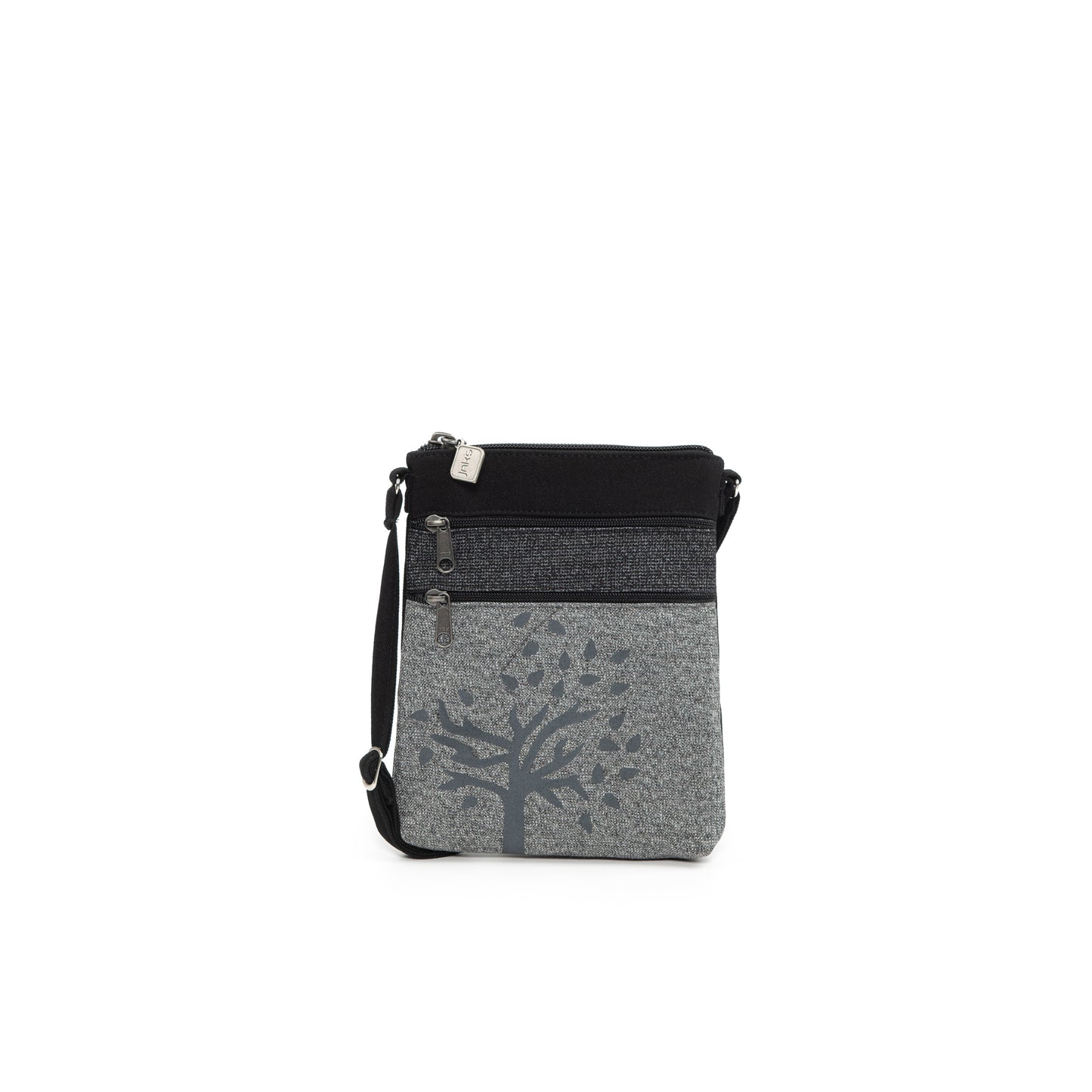 Grab and Go Bag with Tree Grey