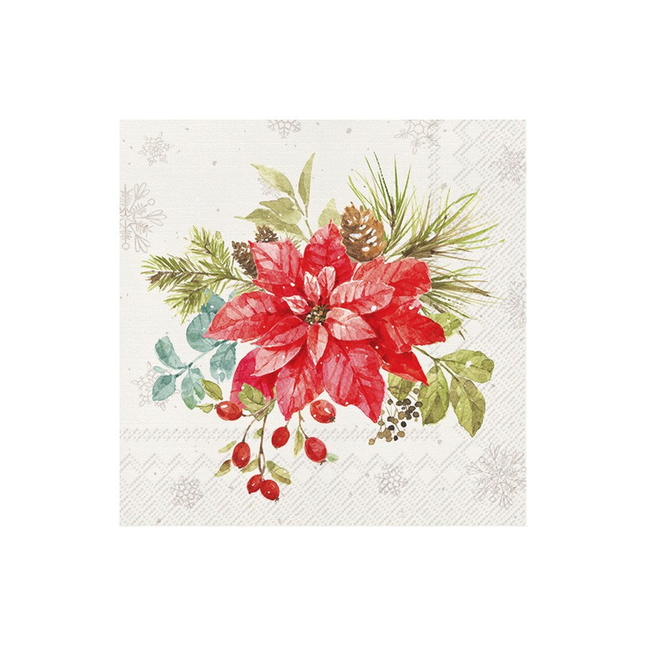 Serviettes de table d'hiver et de vacances