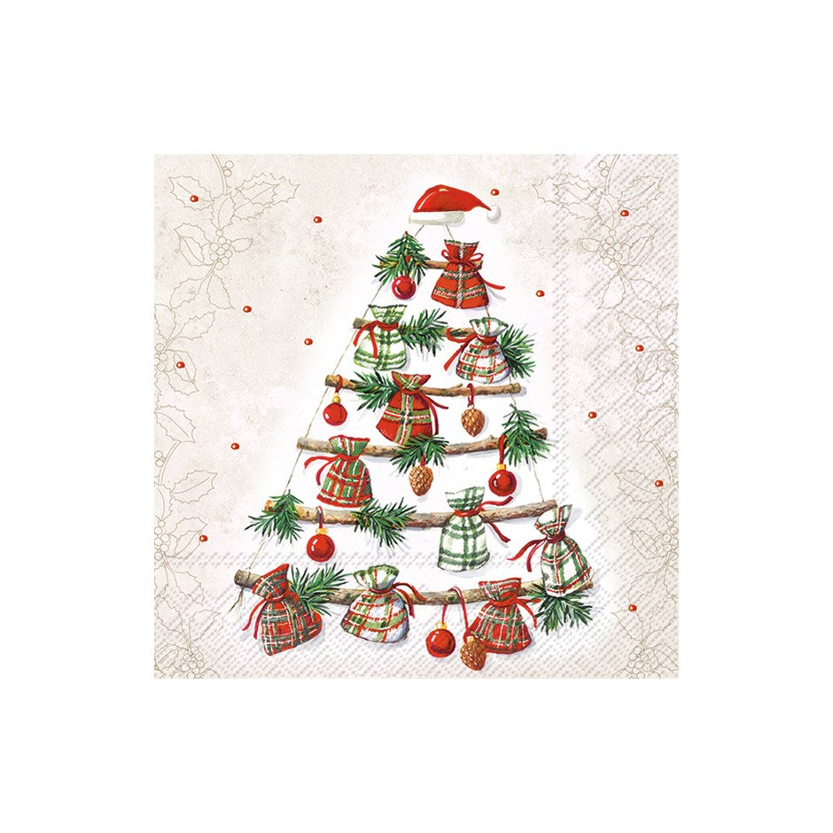 Serviettes de table d'hiver et de vacances