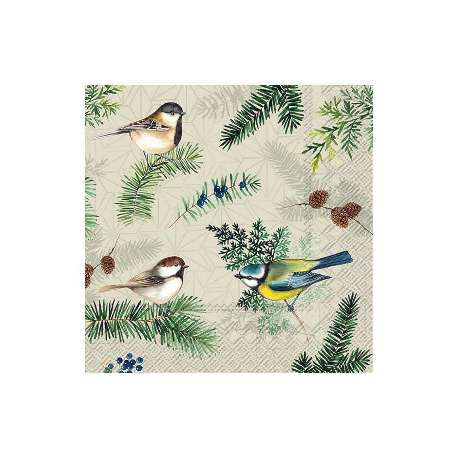 Serviettes de table d'hiver et de vacances