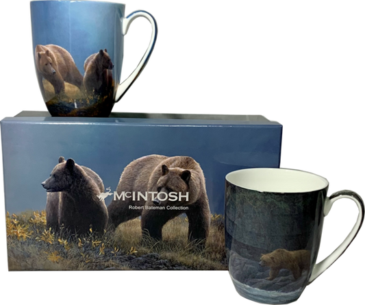 Bateman Grizzlies Mug Set of 2