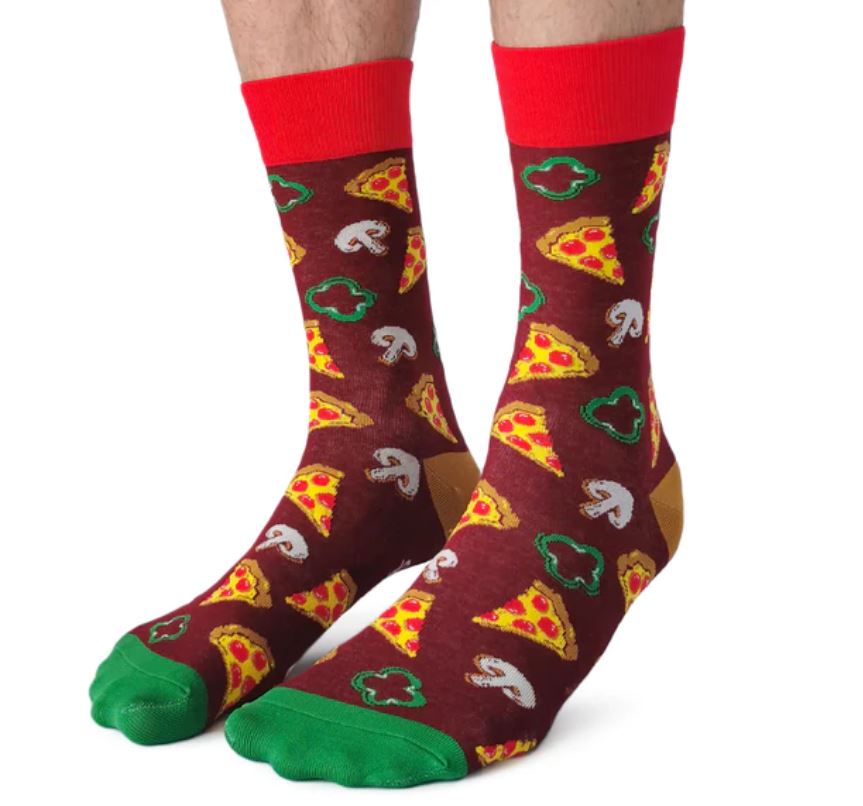 Pizza Party Socks