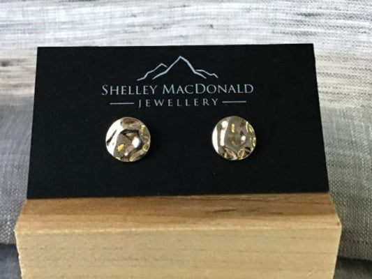 Reticulated Stud Earrings Small