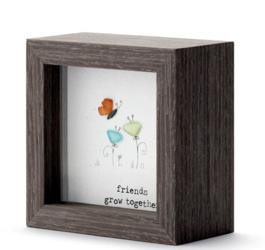 Les amis grandissent ensemble Shadow Box