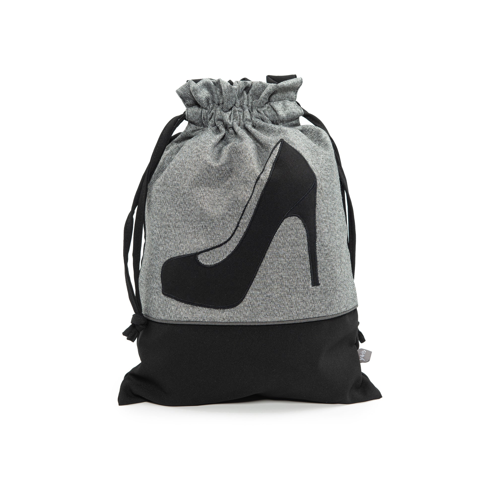 Shoe Bag with Black Platform Shoe