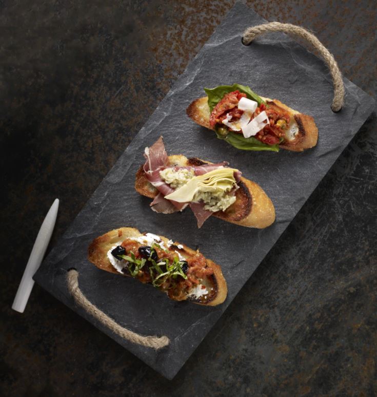 Slate Cheeseboard Set