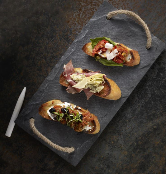 Slate Cheeseboard Set