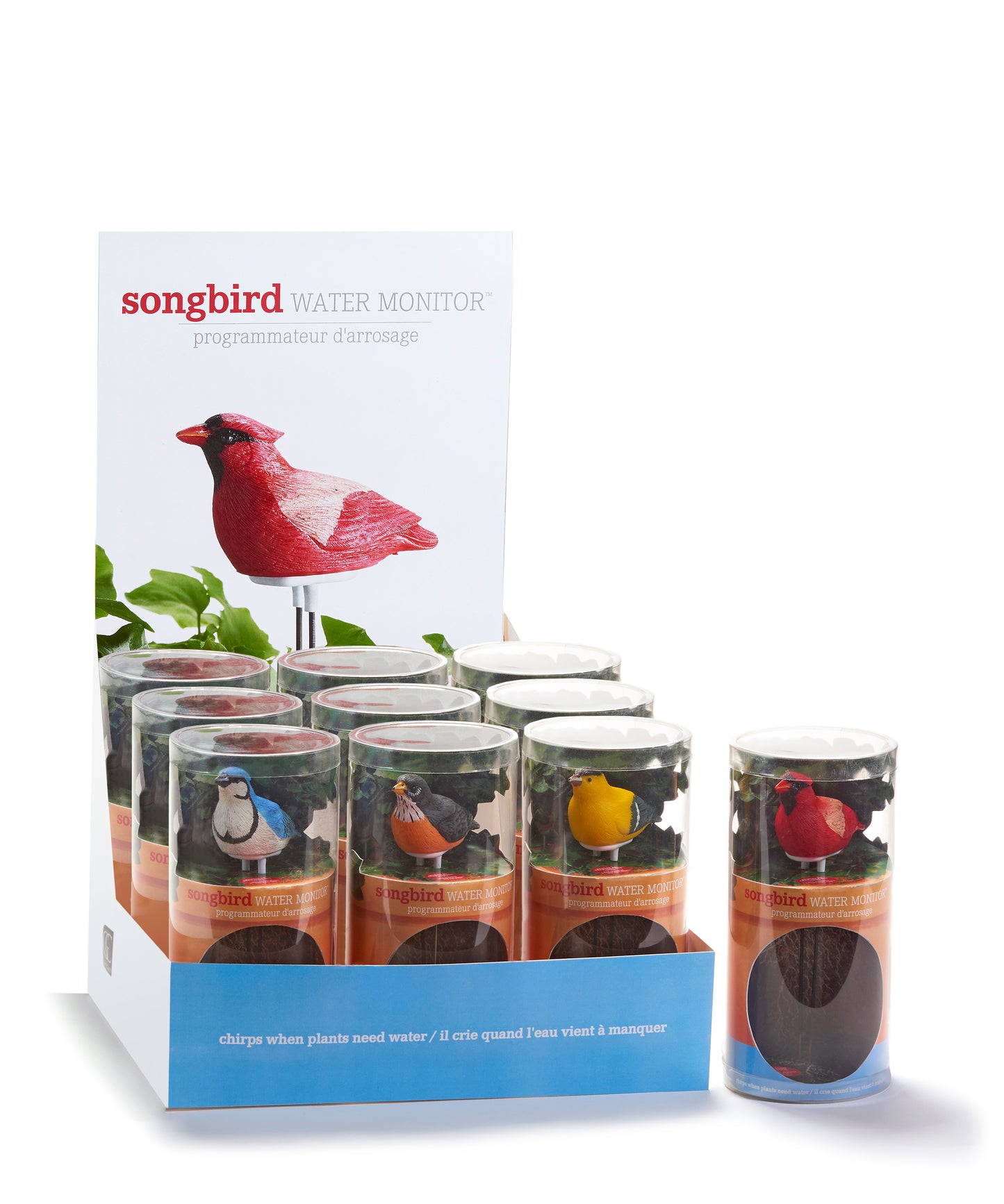 Songbird Moisture Meter with Light Sensor and Sound