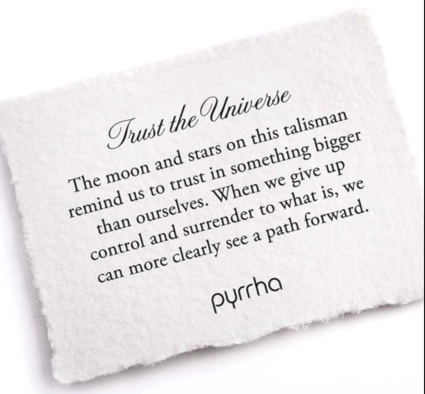 Trust the Universe Pyrrha Meaning
