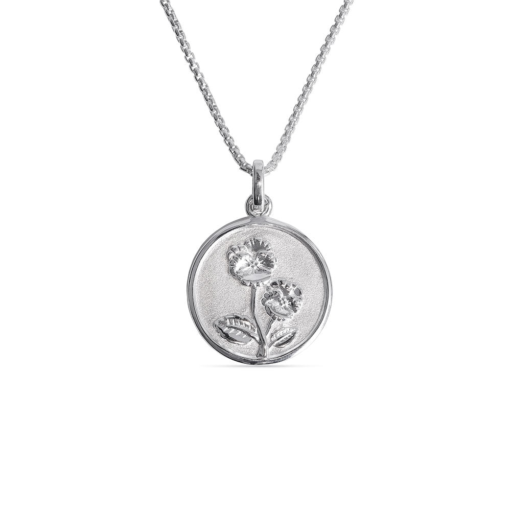 Birth Flower Collection Necklaces Sterling Silver - Canada