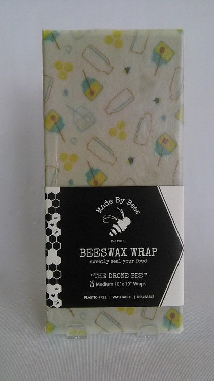 Beeswax Wraps - Drone Bee med