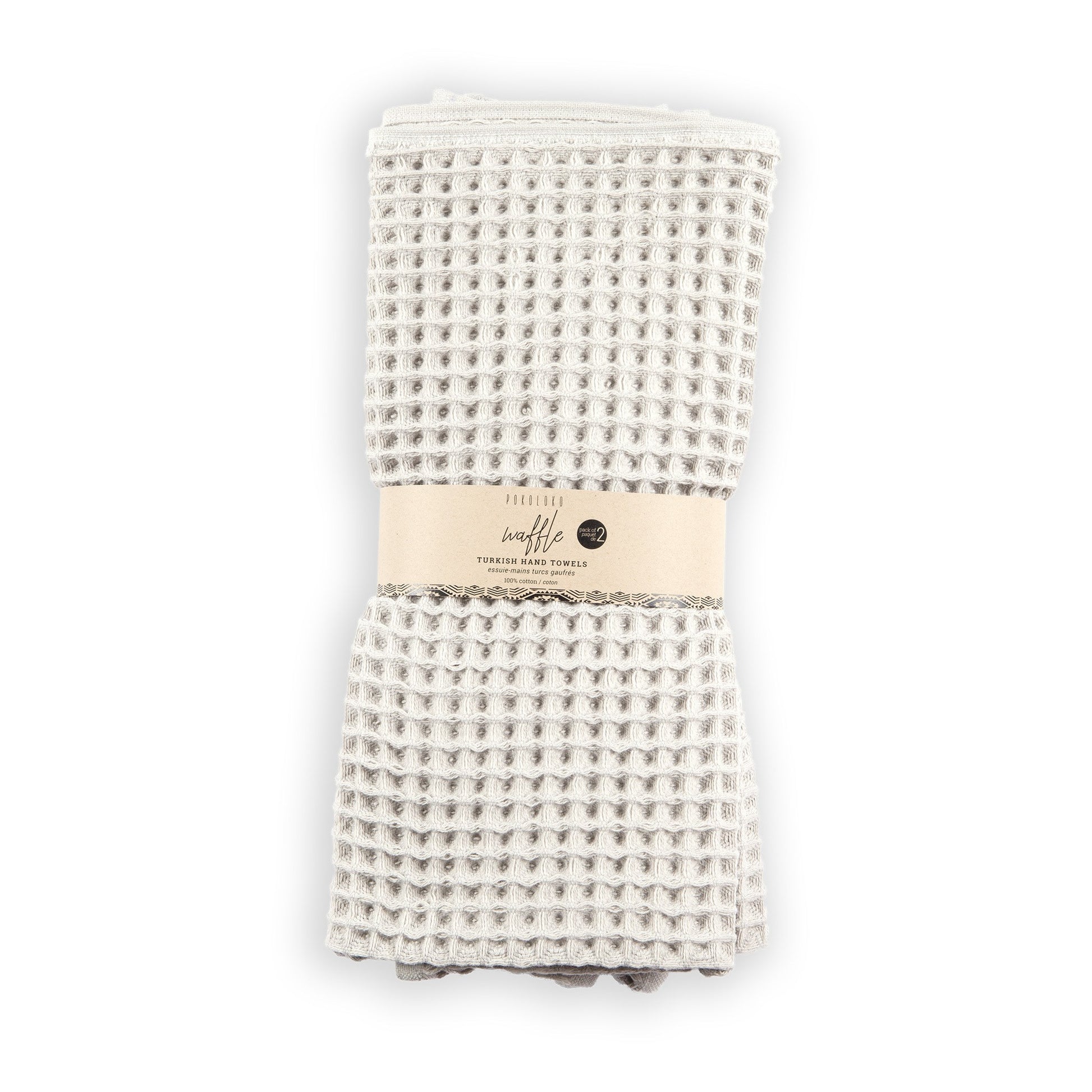 Waffle Hand Towel - Set of 2