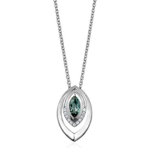 Marquise Green Spinal Pendant