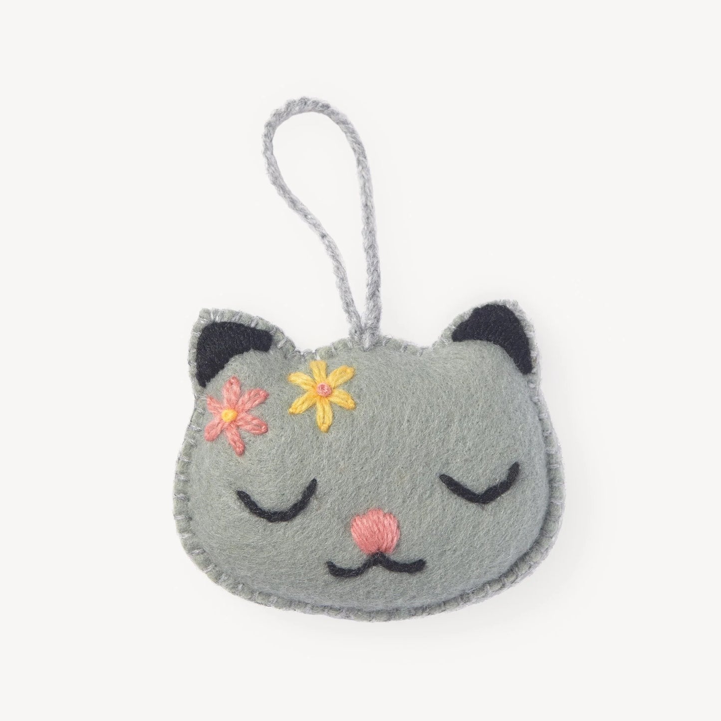 Felt Cat ornament